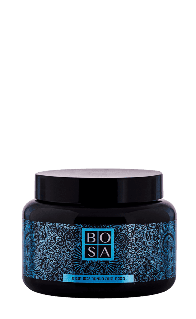מסכת הזנה לשיער יבש ופגום מסדרת BOSA.