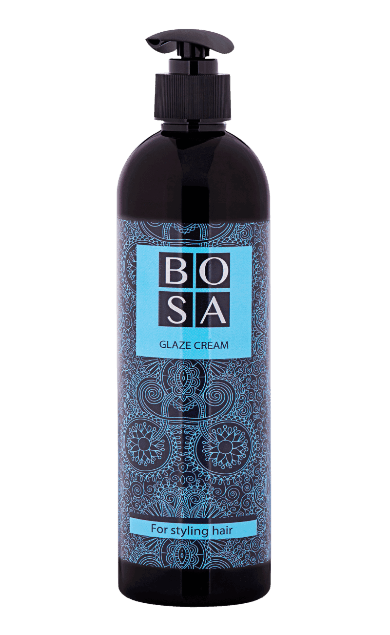 קרם גלייז לתלתלים מסדרת BOSA.